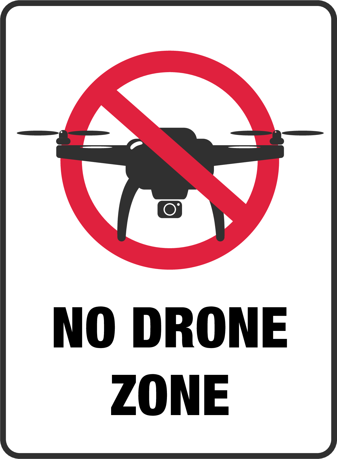 No Drone Zone Meaning In Hindi